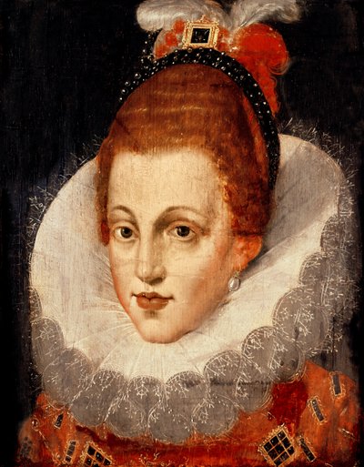 Porträt von Amy Robsart, Lady Dudley (1532-60) von English School